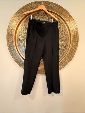 J. Crew Kate Black Ankle-Length Women's Dress Pants